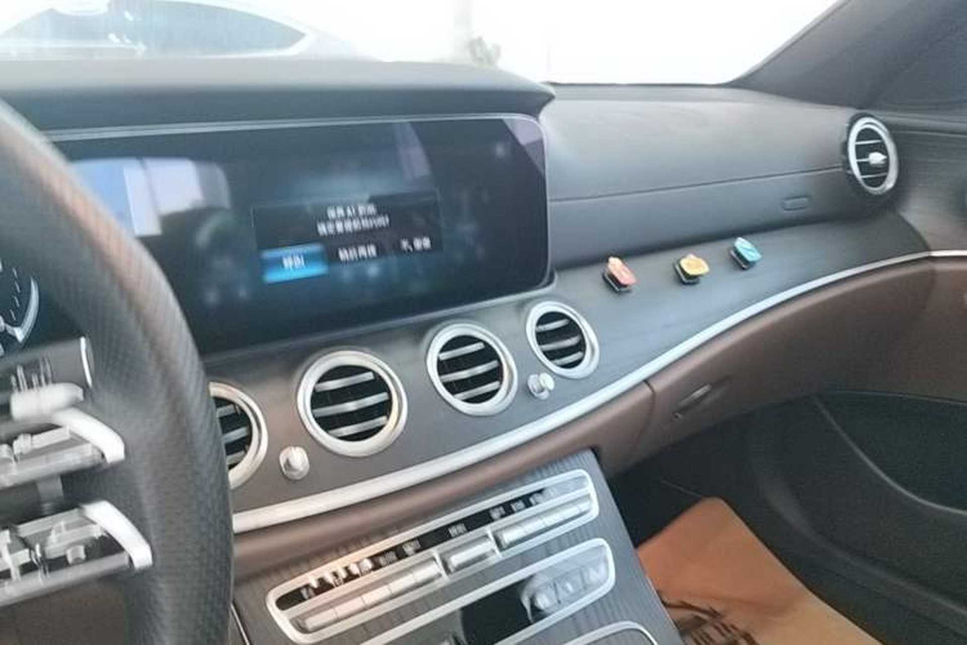 Used Mercedes-Benz E-Class 2023 Restyled E 300 L Sport Luxury Edition Audio And AC Panel