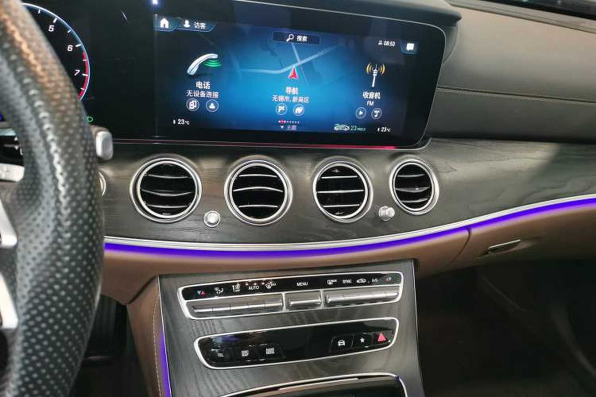 Used Mercedes-Benz E-Class 2023 Restyled E 260 Fashion Sport Edition Audio And AC Panel