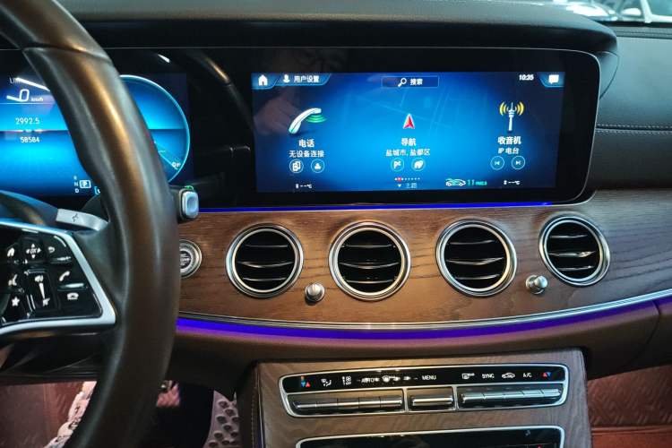 Used Mercedes-Benz E-Class 2023 E 300 L Stylish Model Audio And AC Panel