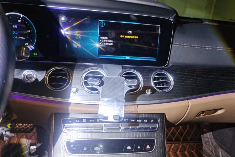 Used Mercedes-Benz E-Class 2023 E 300 L Sporty and Stylish Model Audio And AC Panel