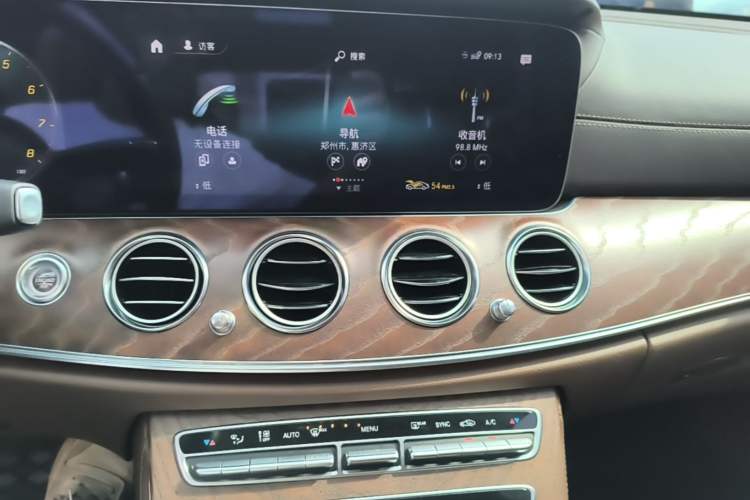 Used Mercedes-Benz E-Class 2023 Facelift E 260 L Audio And AC Panel