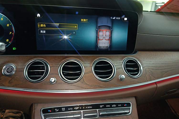 Used Mercedes-Benz E-Class 2023 E 300 L Stylish Model Audio And AC Panel