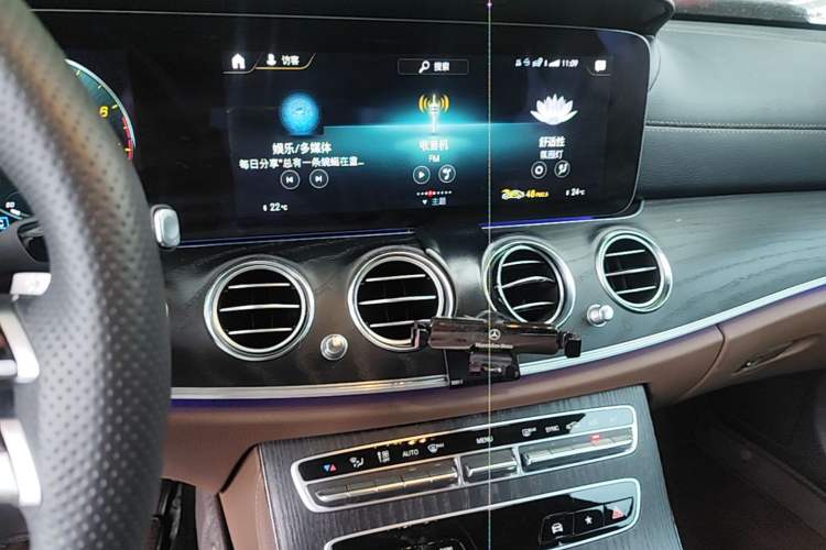 Used Mercedes-Benz E-Class 2023 Restyled E 300 L Sporty and Stylish Edition Audio And AC Panel