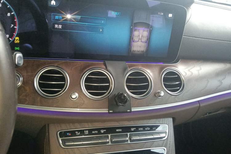 Used Mercedes-Benz E-Class 2023 E 300 L Stylish Model Audio And AC Panel