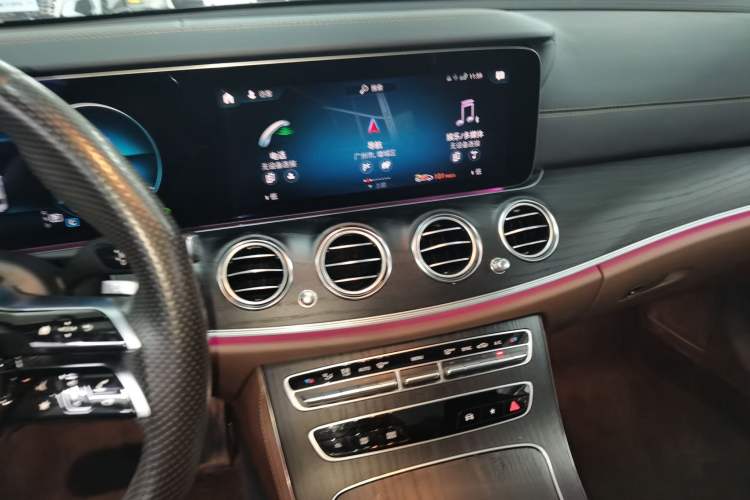 Used Mercedes-Benz E-Class 2023 Restyled E 300 L Sporty and Stylish Edition Audio And AC Panel