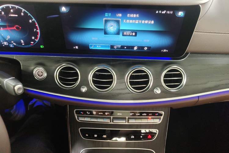 Used Mercedes-Benz E-Class 2023 E 300 L Luxury Model Audio And AC Panel