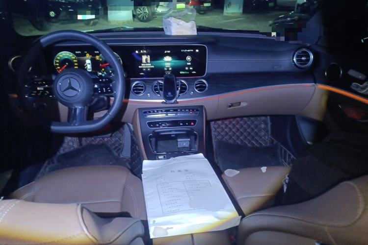 Used Mercedes-Benz E-Class 2023 E 300 L Sporty and Stylish Model Center Console