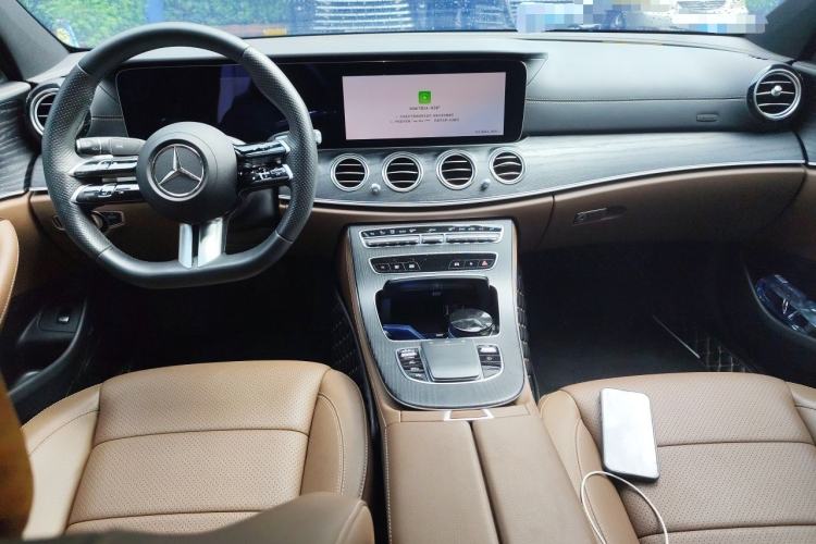 Used Mercedes-Benz E-Class 2023 E 300 L Sporty and Stylish Model Center Console