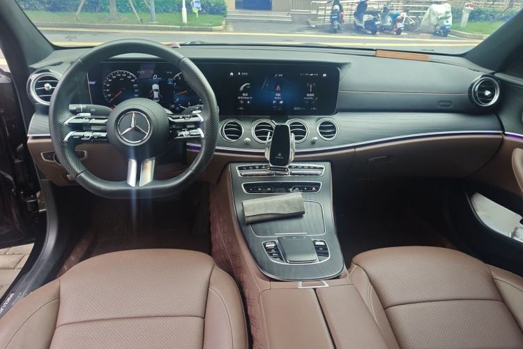 Used Mercedes-Benz E-Class 2023 E 300 L Sporty and Stylish Model Center Console