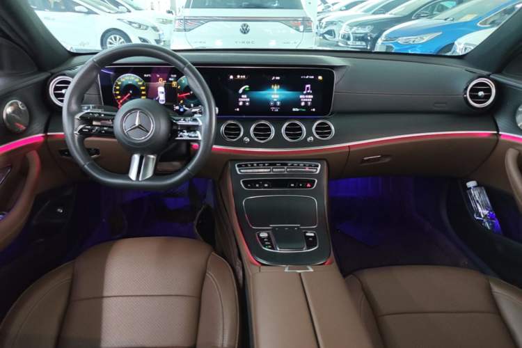 Used Mercedes-Benz E-Class 2023 Restyled E 300 L Sporty and Stylish Edition Center Console