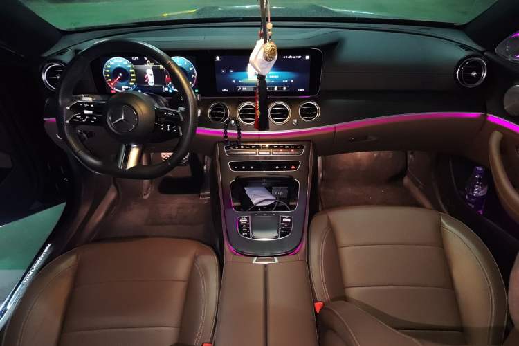 Used Mercedes-Benz E-Class 2023 E 300 L Sporty and Stylish Model Center Console