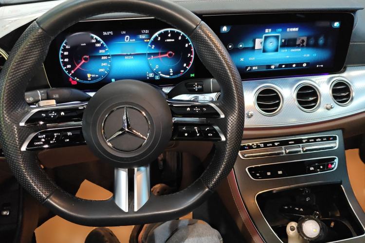 Used Mercedes-Benz E-Class 2023 E 300 L Sporty and Stylish Model Center Console
