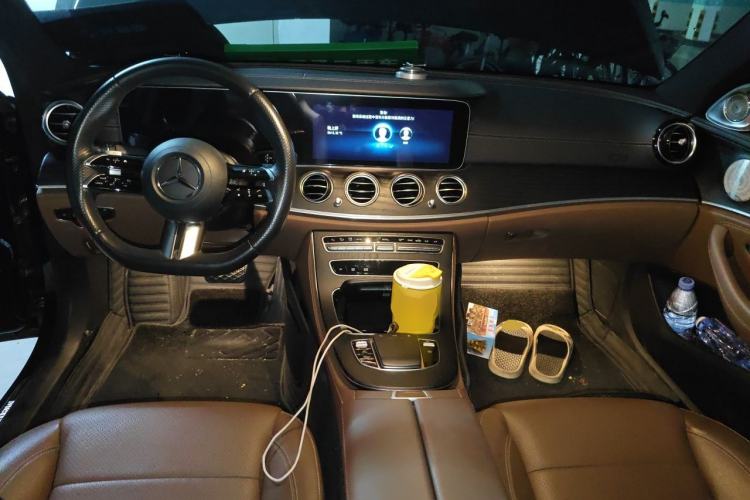 Used Mercedes-Benz E-Class 2023 E 300 L Sporty and Stylish Model Center Console