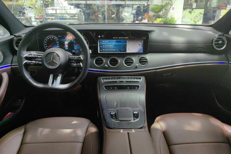Used Mercedes-Benz E-Class 2023 E 300 L Sporty and Stylish Model Center Console