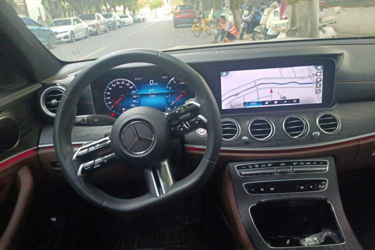 Used Mercedes-Benz E-Class 2023 E 300 L Sporty and Stylish Model Center Console