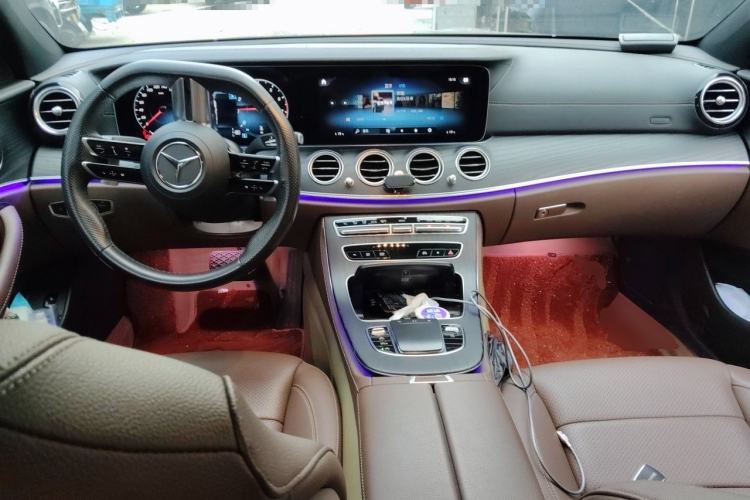 Used Mercedes-Benz E-Class 2023 E 300 L Sporty and Stylish Model Center Console