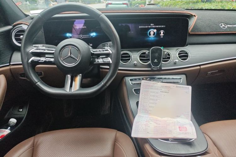 Used Mercedes-Benz E-Class 2023 E 300 L Sporty and Stylish Model Center Console