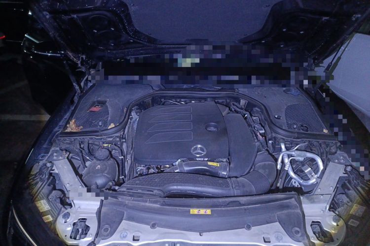 Used Mercedes-Benz E-Class 2023 E 300 L Sporty and Stylish Model Engine Bay