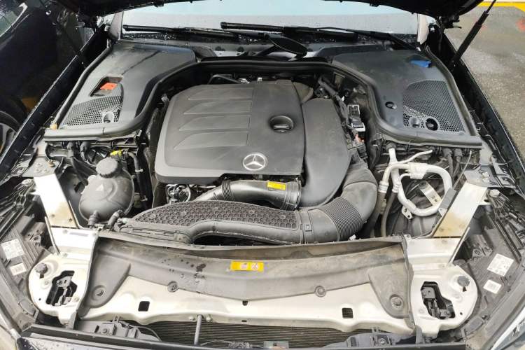 Used Mercedes-Benz E-Class 2023 E 300 L Sporty and Stylish Model Engine Bay