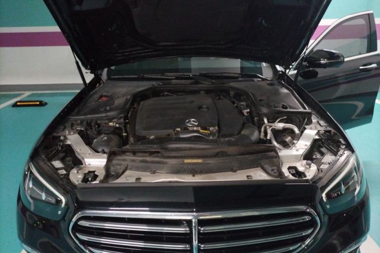 Used Mercedes-Benz E-Class 2023 E 300 L Luxury Model Engine Bay