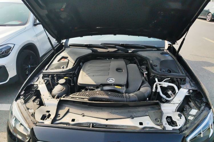 Used Mercedes-Benz E-Class 2023 E 300 L Luxury Model Engine Bay