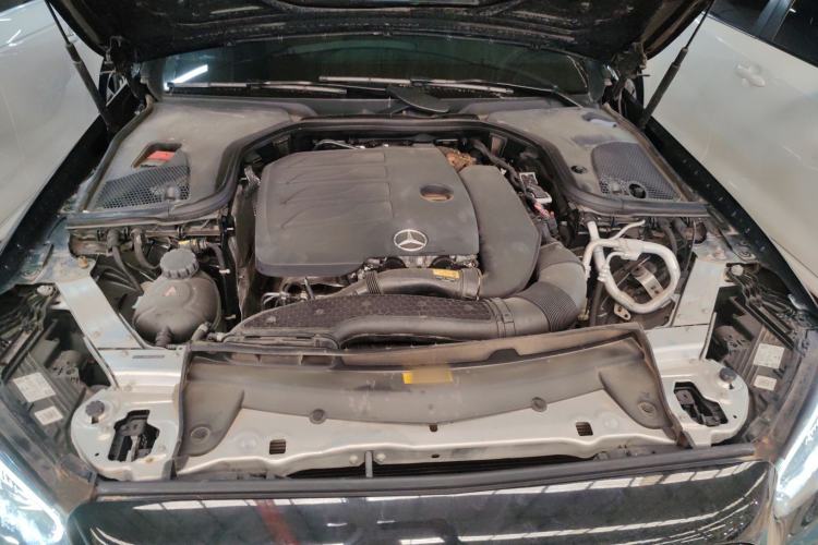Used Mercedes-Benz E-Class 2023 E 300 L Sporty and Stylish Model Engine Bay