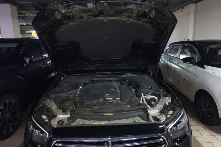 Used Mercedes-Benz E-Class 2023 E 300 L Luxury Model Engine Bay
