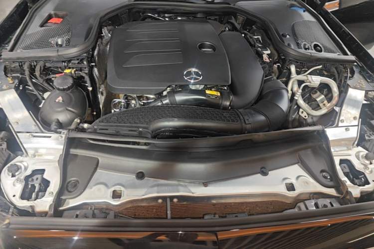 Used Mercedes-Benz E-Class 2023 E 300 L Luxury Model Engine Bay