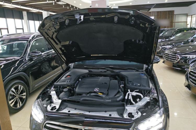 Used Mercedes-Benz E-Class 2023 E 300 L Luxury Model Engine Bay