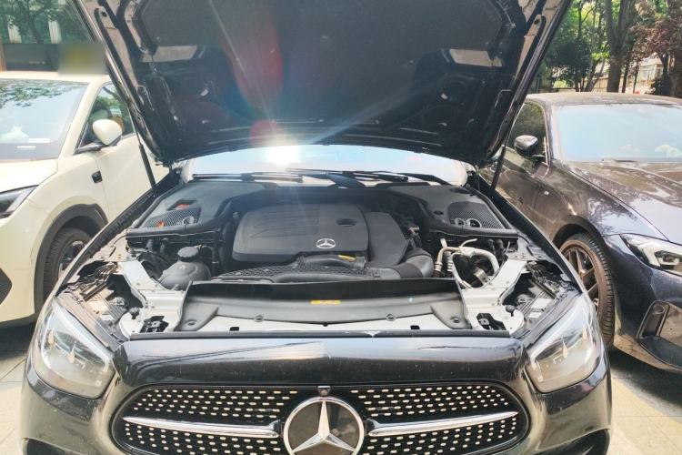 Used Mercedes-Benz E-Class 2023 E 300 L Sporty and Stylish Model Engine Bay