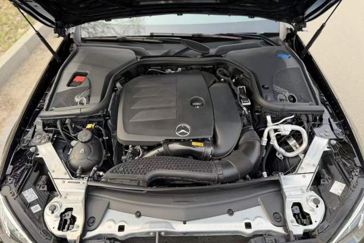 Used Mercedes-Benz E-Class 2023 E 300 L Stylish Model Engine Bay