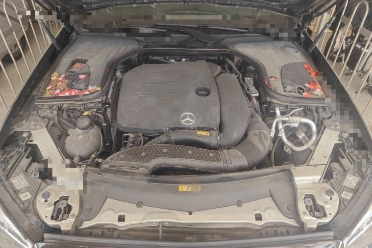 Used Mercedes-Benz E-Class 2023 E 300 L Sporty and Stylish Model Engine Bay