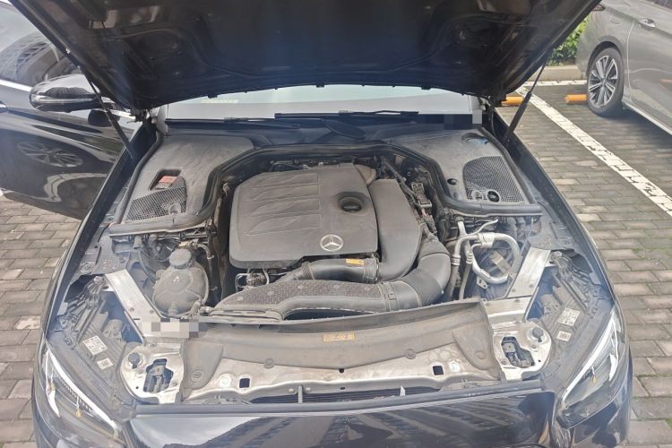 Used Mercedes-Benz E-Class 2023 E 300 L Sporty and Stylish Model Engine Bay