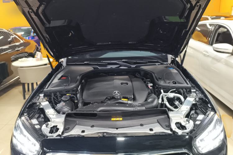 Used Mercedes-Benz E-Class 2023 E 300 L Luxury Model Engine Bay