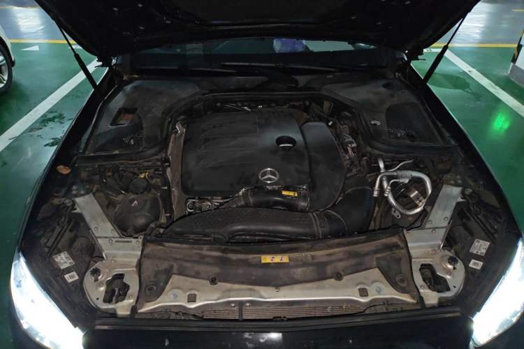 Used Mercedes-Benz E-Class 2023 E 300 L Sporty and Stylish Model Engine Bay