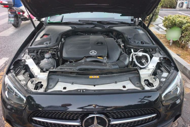 Used Mercedes-Benz E-Class 2023 E 300 L Sporty and Stylish Model Engine Bay