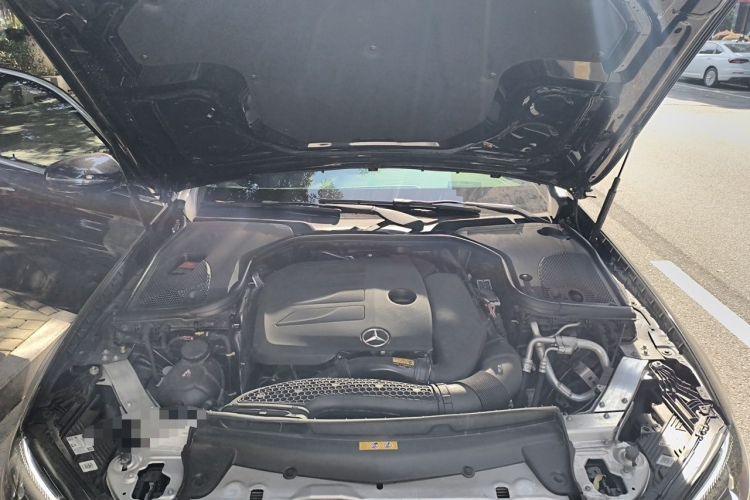 Used Mercedes-Benz E-Class 2023 E 300 L Luxury Model Engine Bay