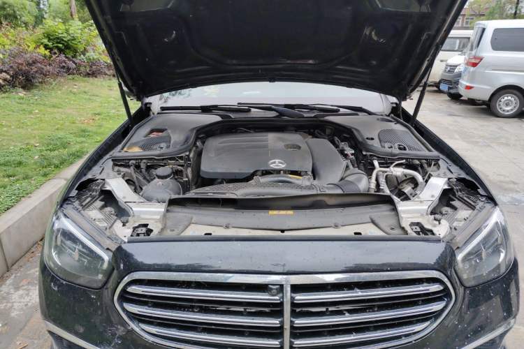 Used Mercedes-Benz E-Class 2023 E 300 L Luxury Model Engine Bay