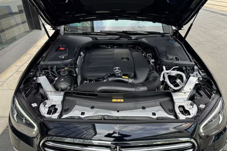 Used Mercedes-Benz E-Class 2023 E 300 L Sporty and Stylish Model Engine Bay