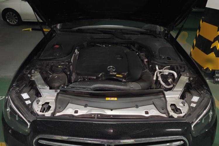 Used Mercedes-Benz E-Class 2023 E 300 L Sporty and Stylish Model Engine Bay
