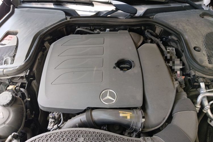 Used Mercedes-Benz E-Class 2023 E 300 L Luxury Model Engine Bay