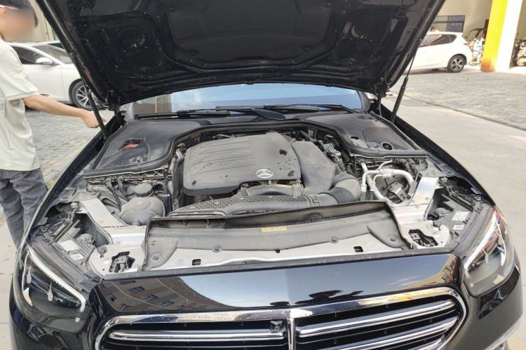 Used Mercedes-Benz E-Class 2023 E 300 L Luxury Model Engine Bay