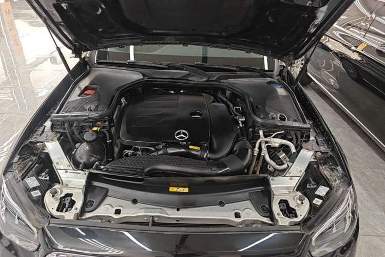 Used Mercedes-Benz E-Class 2023 E 300 L Luxury Model Engine Bay