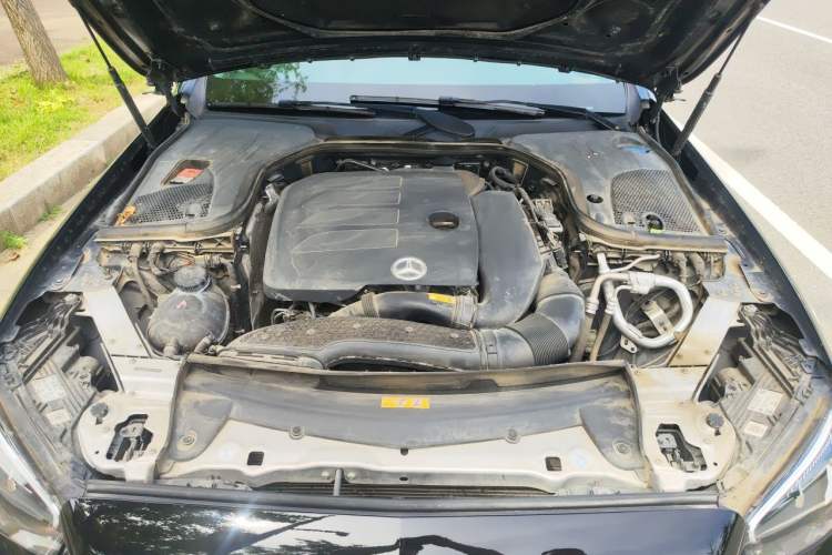 Used Mercedes-Benz E-Class 2023 E 300 L Stylish Model Engine Bay