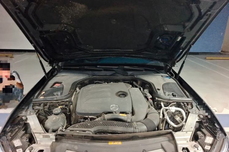 Used Mercedes-Benz E-Class 2023 Restyled E 300 L Sporty and Stylish Edition Engine Bay
