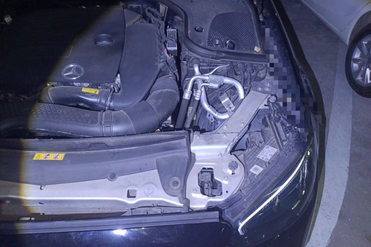 Used Mercedes-Benz E-Class 2023 E 300 L Sporty and Stylish Model Engine Bay Left