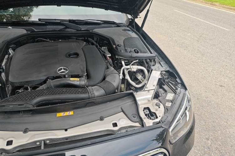 Used Mercedes-Benz E-Class 2023 E 300 L Luxury Model Engine Bay Left