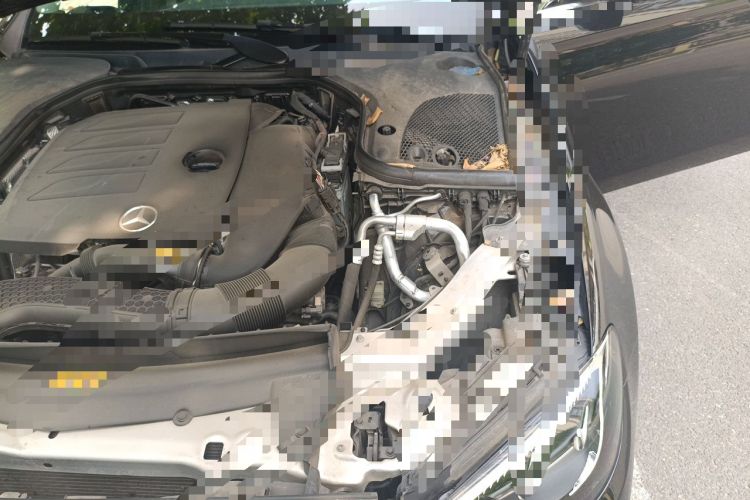 Used Mercedes-Benz E-Class 2023 Updated E 300 L Luxury Edition Engine Bay Left