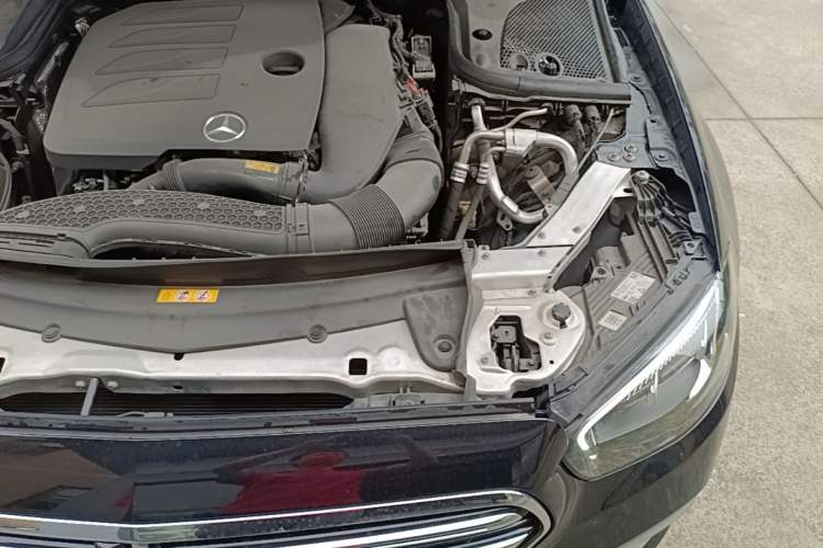 Used Mercedes-Benz E-Class 2023 E 300 L Luxury Model Engine Bay Left