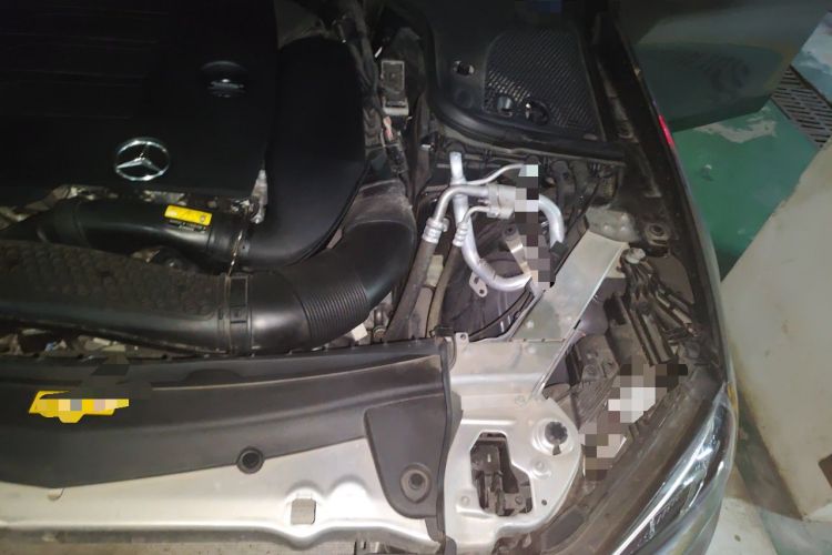 Used Mercedes-Benz E-Class 2023 E 300 L Luxury Model Engine Bay Left